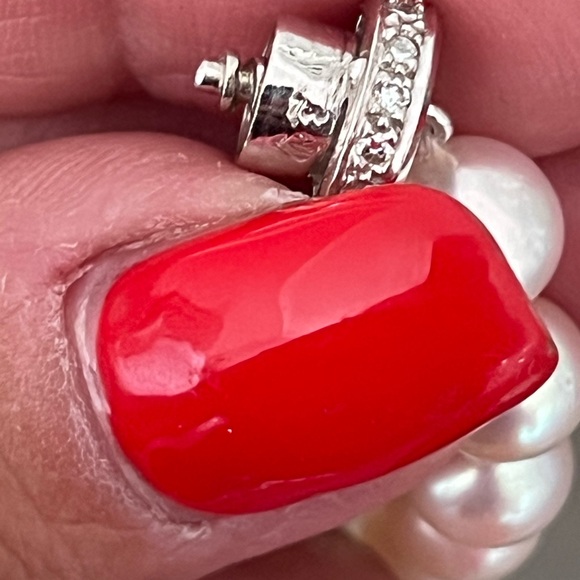 Cultured pearl strand 16” - Picture 7 of 7